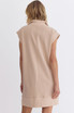 Entro Zip Up Sweat Dress