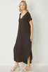 Entro Black Maxi Dress