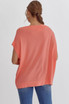 Entro Solid Boat Neck Top