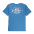 Aftco Summertime Tee - Azure Heather