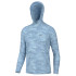 Local Boy Heather Blend Light Blue Camo Hoodie