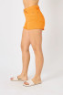 Judy Blue Orange Garment Dyed Shorts