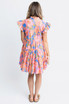 Karlie Floral Tier Pleat Dress