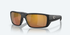 Costa Del Mar Fantail Pro Polarized Sunglasses - Matte Black with Gold Mirror