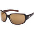 Suncloud Cookie Sunglasses - Matte Black Backpaint with Polarized Sienna Mirror