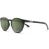 Suncloud Metric Sunglasses - Matte Black with Polarized Gray Green