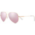 Suncloud Hard Deck Sunglasses -  Rose Gold + Polarized Pink Gold Mirror