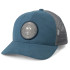 Fish Hippie Baja Bent Performance Trucker Hat - Admiral