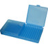 MTM Case Guard .380 ACP Polypropylene Flip-Flop Ammo Box Clear Blue