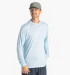 Free Fly Men's Bamboo Lightweight Long Sleeve - Blue Bird