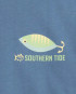 Southern Tide Youth Skipjack Lure Fill Tee - Coronet Blue