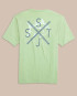 Southern Tide Skipjack Crossed Tee - Smoke Green