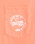 Southern Tide Caps Off Badge Tee - Desert Flower Coral