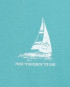 Southern Tide Men's Set Sail Tri Tee - Ocean Aqua