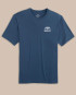 Southern Tide Catch Me on the Coast Tee - Aged Denim