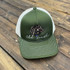 Old South Boykin Head Trucker Hat - Moss/Beige