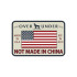 Over Under Clothing Not Made in China Sticker