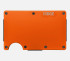 The Ridge Basecamp Orange Aluminum Ridge Wallet with Cash Strap