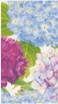 Caspari Hydrangea Garden Paper Guest Towel Napkins in Blue