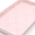 8 Oak Lane Pink Textured Soap Dish