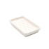 8 Oak Lane White Textured Soap Dish