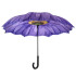 Galleria Wisteria Daisy Stick Umbrella Reverse Close