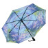 Galleria Monet Water Lilies Folding Umbrella-Single Cover Reverse Close