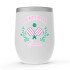 The Navy Knot Pickleball Wine Tumbler | Pickleball Queen