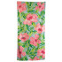 The Royal Standard Hibiscus Beach Towel Aruba Blue/Hot Pink 34x70