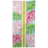 Veracruz Palm Beach Towel Aruba Blue/Lime/Hot Pink 34x70