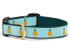 Up Country Pineapple Dog Collar - Narrow Small