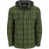 Drake The Campfire Flannel Hoodie - Kalamata Olive