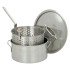 Bayou Classic Stainless Fry Pot 10 qt