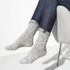Birkenstock Women's Cotton Twist Socks - Light Gray