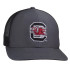 Koss Creative Block C Logo USC Charcoal/Black Richardson Trucker Snapback Cap