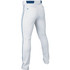 Easton Adult Rival+ Piped Baseball Pants - White/Navy