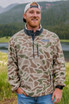 Burlebo Sherpa Quarter Zip - Alpine Camo