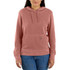 Carhartt Women's Relaxed Fit Midweight Garment Dyed French Terry Hooded Sweatshirt - Apple Butter