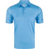 Drake Waterfowl Men's Performance Chalk Striped Polo Shirt - Marina Blue