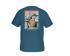 Drake Youth Pop Art Wood Duck with Sunglasses Tee - Blue Steel