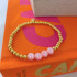 Cola Stacks Pink Wwjd Bracelet
