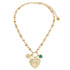 Cola Stacks With Love Charm Necklace