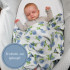 Lolly Banks You Had Me At Hydrangea Baby Swaddle Blanket