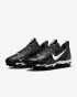 Nike Force Trout 9 Keystone Baseball Cleats - Black/Anthracite/White/Metallic Silver