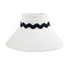 Mud Pie Ric Rac Packable Visor - White