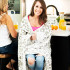 Viv & Lou Natural Leopard Blanket