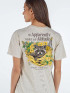 Simply Southern Attitude Tee - Oat Heather