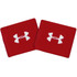 Under Armour 3″ Performance Wristbands 2-Pack - Red/White