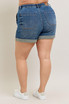 Judy Blue HW Cuff Jogger Shorts