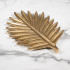 India Handicrafts Golden Leaf Trivet